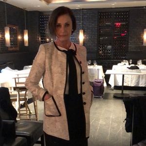 Designer Suit matching pencil skirt